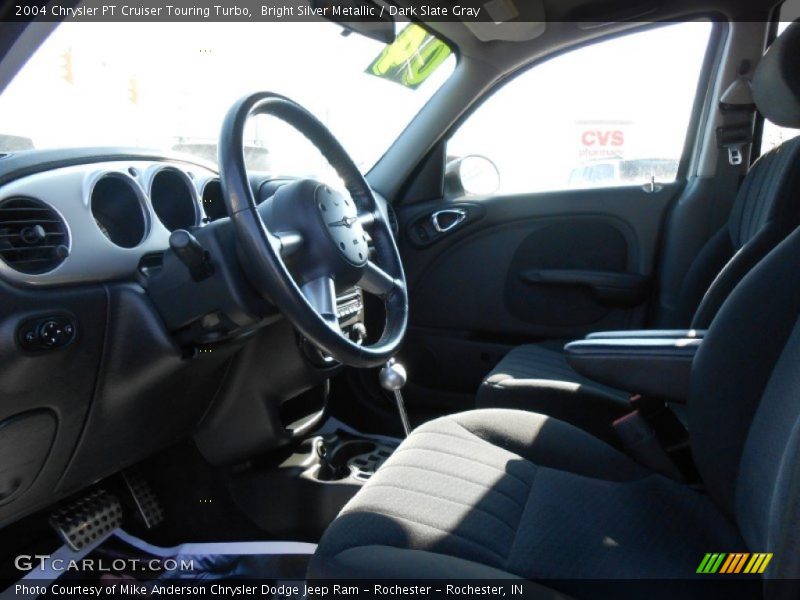 Bright Silver Metallic / Dark Slate Gray 2004 Chrysler PT Cruiser Touring Turbo