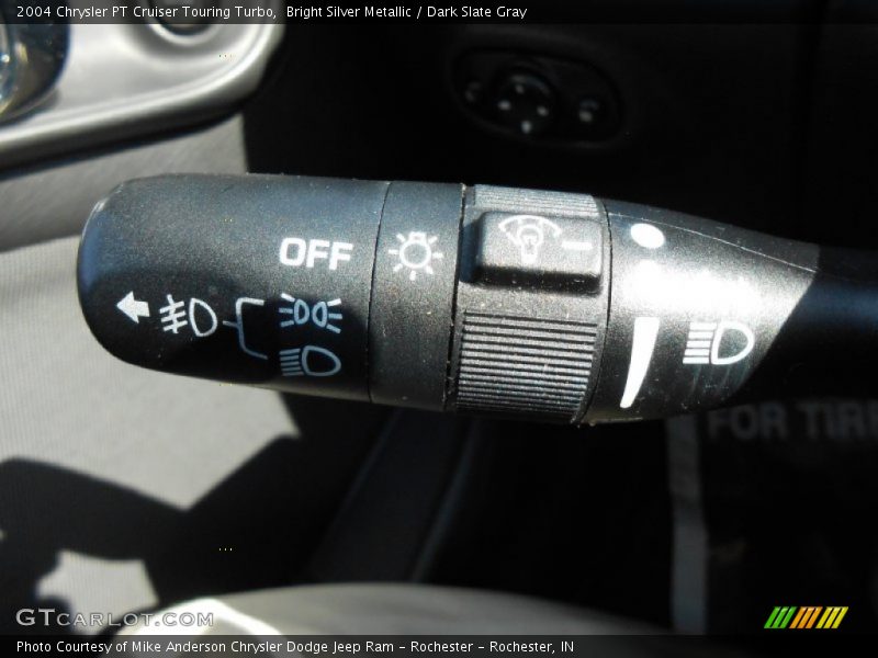 Bright Silver Metallic / Dark Slate Gray 2004 Chrysler PT Cruiser Touring Turbo