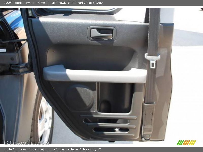 Nighthawk Black Pearl / Black/Gray 2005 Honda Element LX AWD