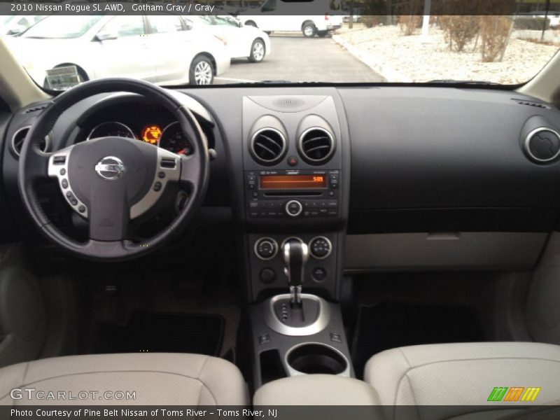 Gotham Gray / Gray 2010 Nissan Rogue SL AWD