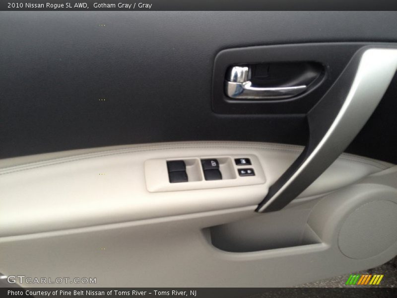 Gotham Gray / Gray 2010 Nissan Rogue SL AWD
