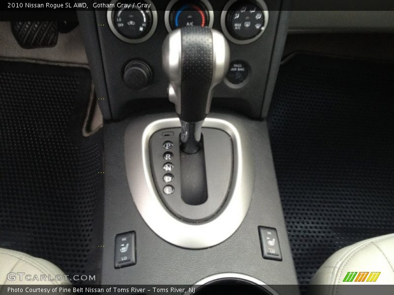 Gotham Gray / Gray 2010 Nissan Rogue SL AWD