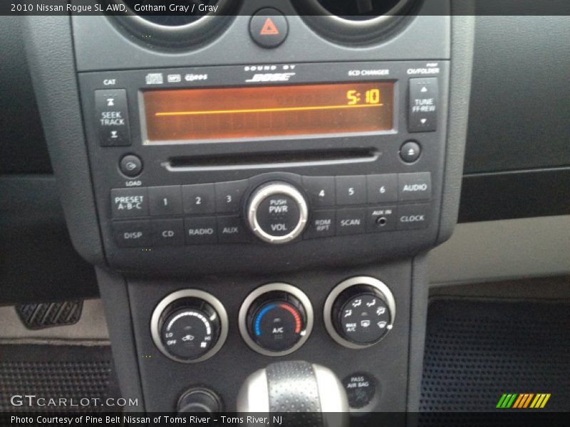 Gotham Gray / Gray 2010 Nissan Rogue SL AWD