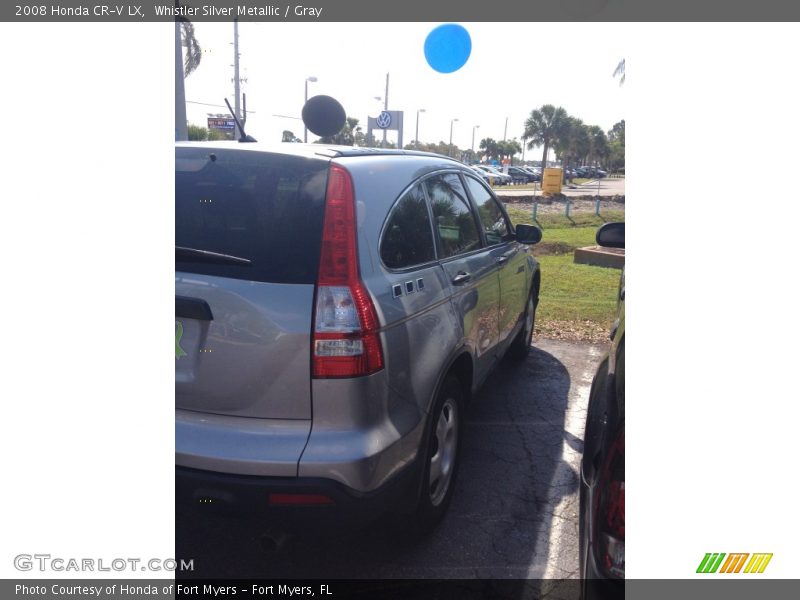 Whistler Silver Metallic / Gray 2008 Honda CR-V LX