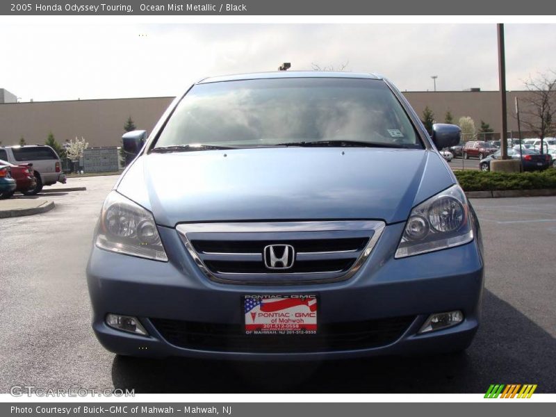 Ocean Mist Metallic / Black 2005 Honda Odyssey Touring