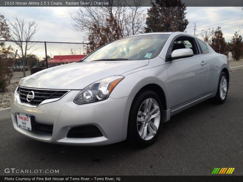 Radiant Silver / Charcoal 2010 Nissan Altima 2.5 S Coupe