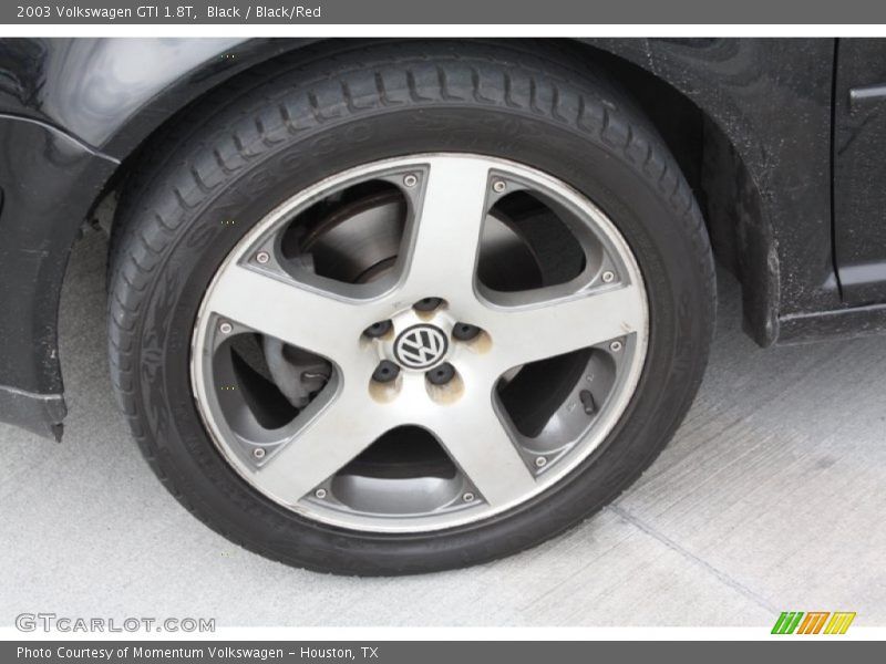 Black / Black/Red 2003 Volkswagen GTI 1.8T