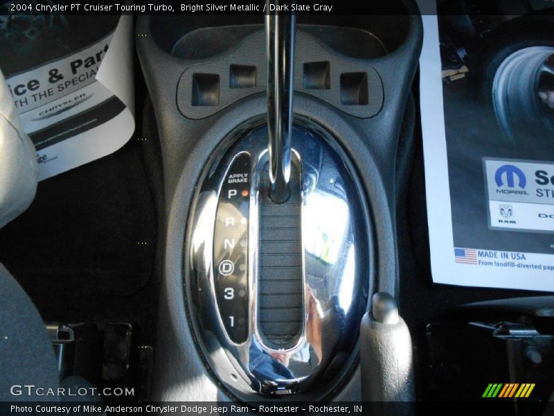Bright Silver Metallic / Dark Slate Gray 2004 Chrysler PT Cruiser Touring Turbo