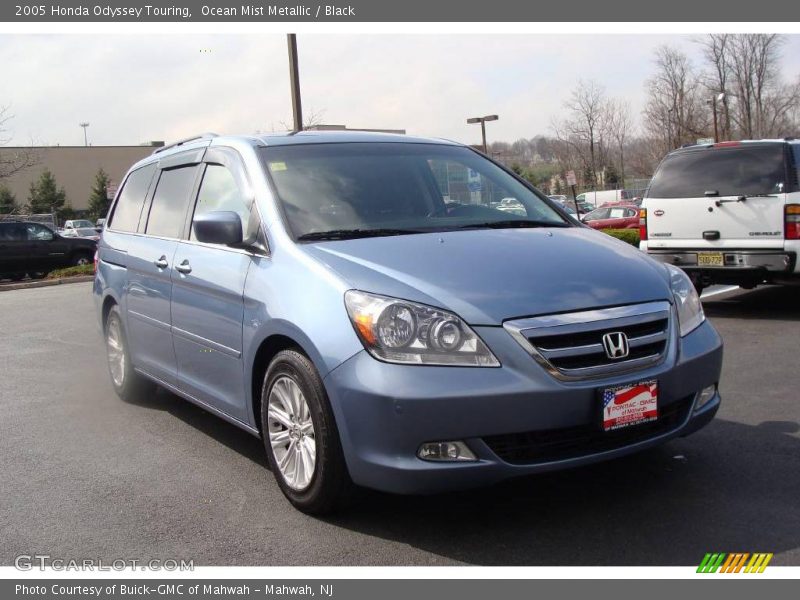 Ocean Mist Metallic / Black 2005 Honda Odyssey Touring