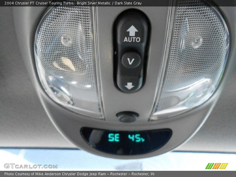 Bright Silver Metallic / Dark Slate Gray 2004 Chrysler PT Cruiser Touring Turbo
