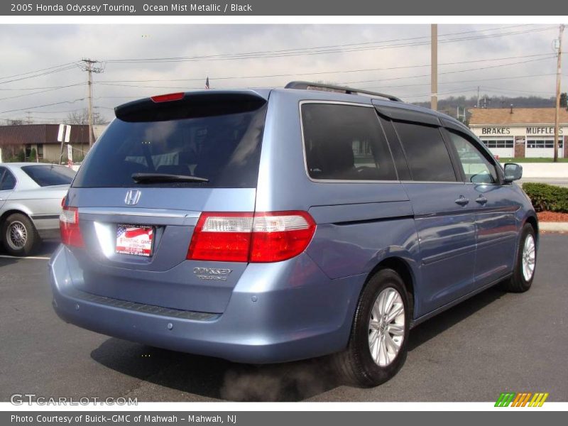 Ocean Mist Metallic / Black 2005 Honda Odyssey Touring