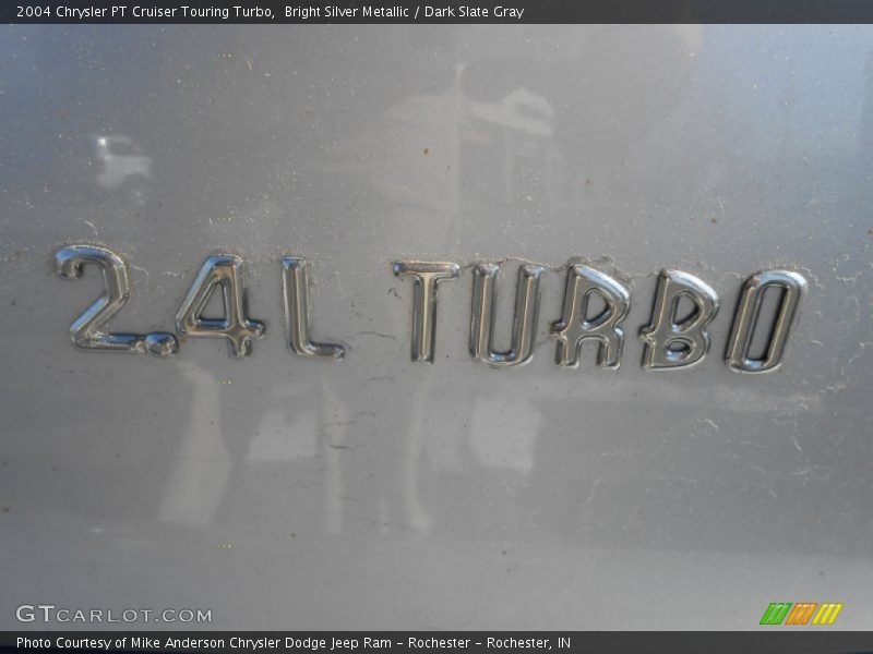 Bright Silver Metallic / Dark Slate Gray 2004 Chrysler PT Cruiser Touring Turbo