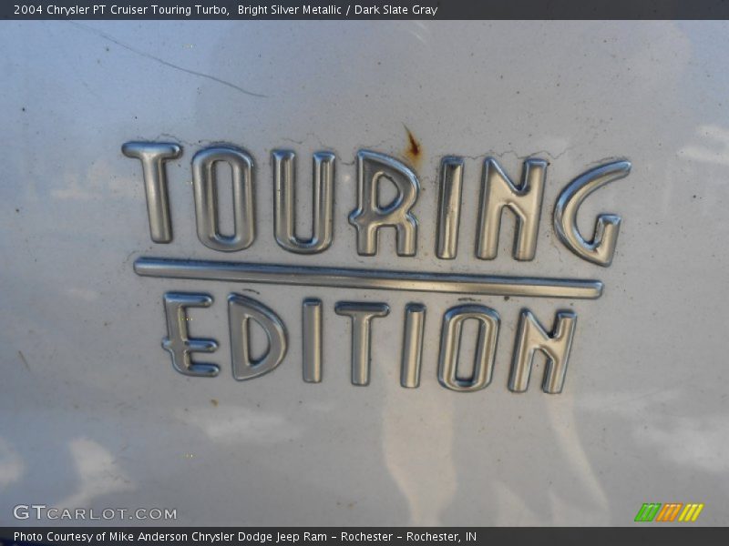 Bright Silver Metallic / Dark Slate Gray 2004 Chrysler PT Cruiser Touring Turbo