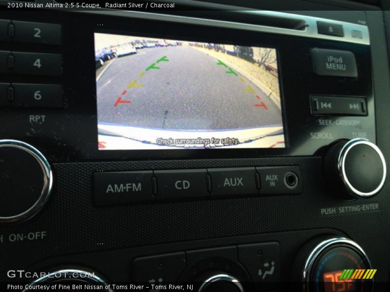 Radiant Silver / Charcoal 2010 Nissan Altima 2.5 S Coupe