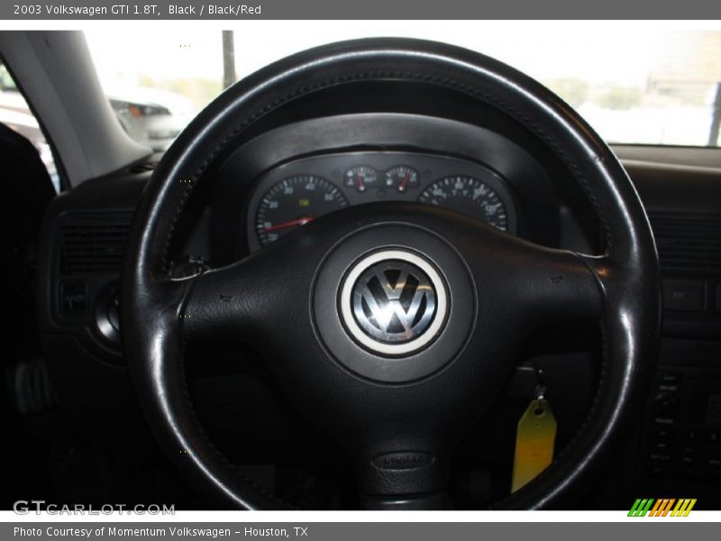 Black / Black/Red 2003 Volkswagen GTI 1.8T