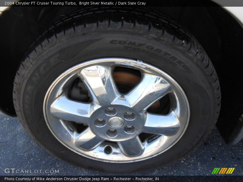 Bright Silver Metallic / Dark Slate Gray 2004 Chrysler PT Cruiser Touring Turbo