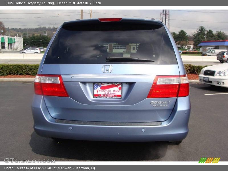 Ocean Mist Metallic / Black 2005 Honda Odyssey Touring