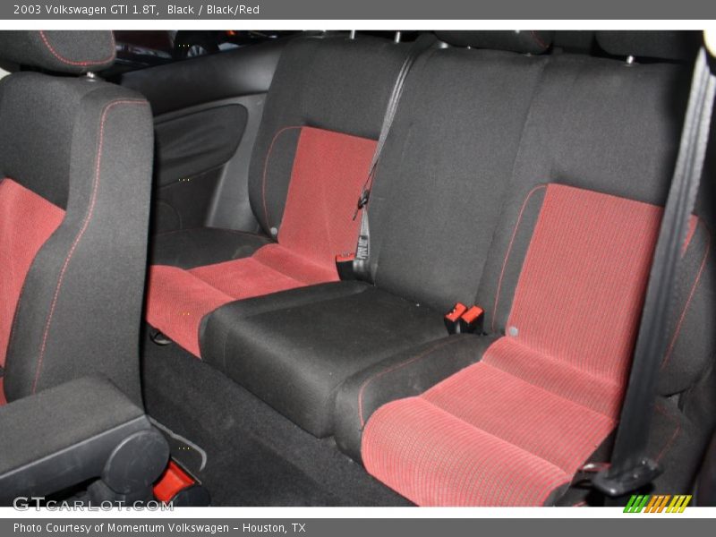 Black / Black/Red 2003 Volkswagen GTI 1.8T