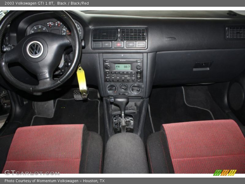 Black / Black/Red 2003 Volkswagen GTI 1.8T