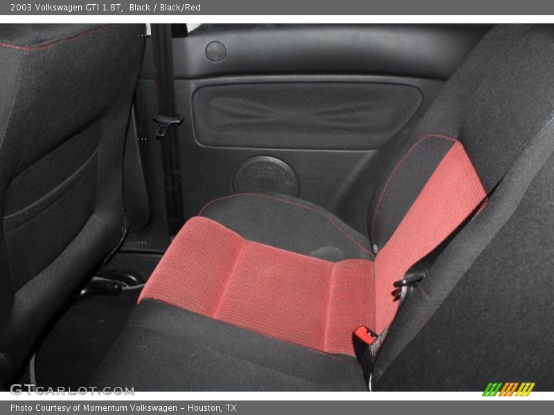 Black / Black/Red 2003 Volkswagen GTI 1.8T