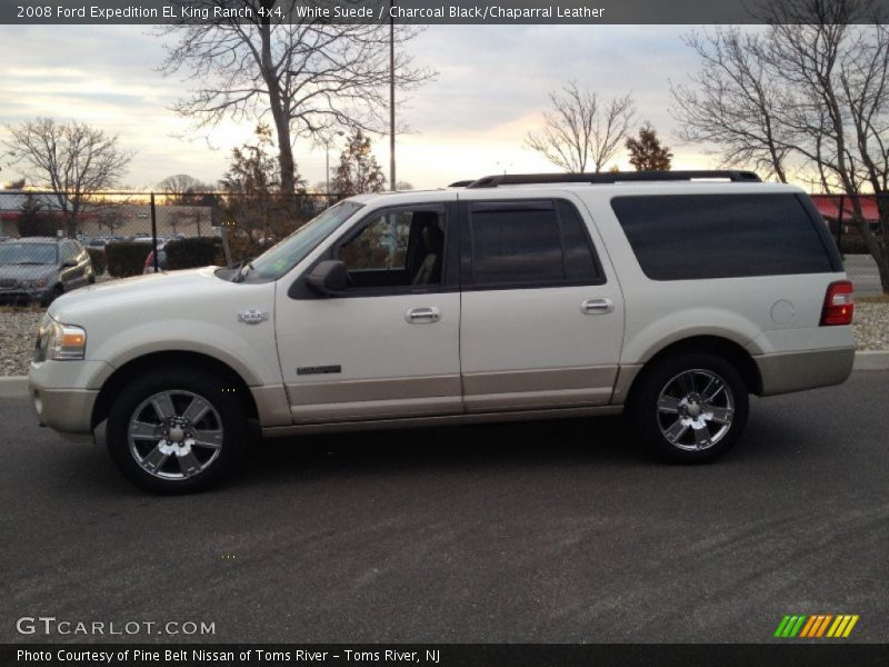  2008 Expedition EL King Ranch 4x4 White Suede