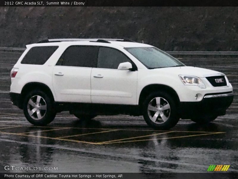  2012 Acadia SLT Summit White