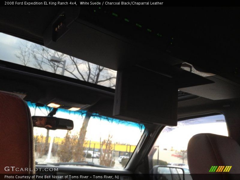 White Suede / Charcoal Black/Chaparral Leather 2008 Ford Expedition EL King Ranch 4x4