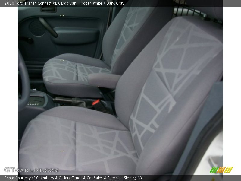 Frozen White / Dark Gray 2010 Ford Transit Connect XL Cargo Van