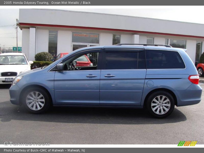 Ocean Mist Metallic / Black 2005 Honda Odyssey Touring