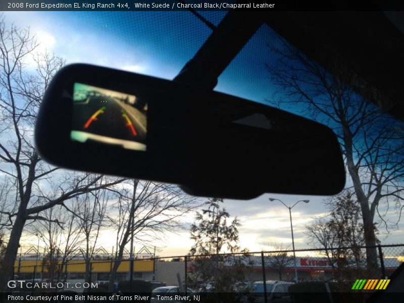 White Suede / Charcoal Black/Chaparral Leather 2008 Ford Expedition EL King Ranch 4x4