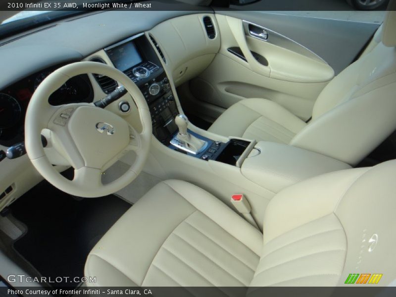 Wheat Interior - 2010 EX 35 AWD 