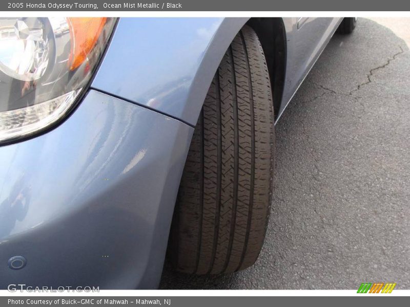 Ocean Mist Metallic / Black 2005 Honda Odyssey Touring