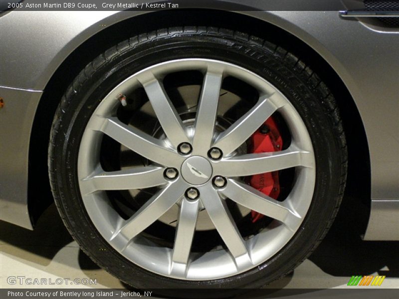Grey Metallic / Kestrel Tan 2005 Aston Martin DB9 Coupe