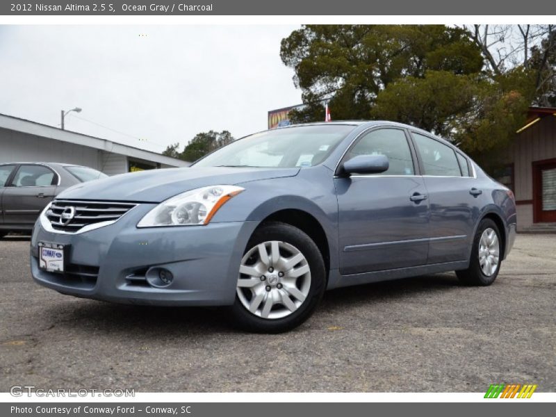 Ocean Gray / Charcoal 2012 Nissan Altima 2.5 S