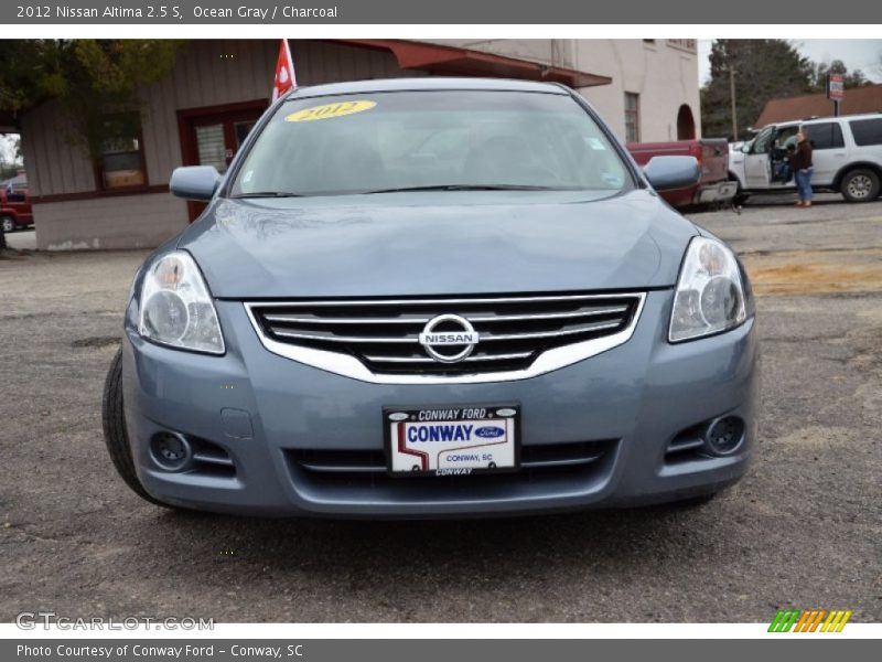 Ocean Gray / Charcoal 2012 Nissan Altima 2.5 S