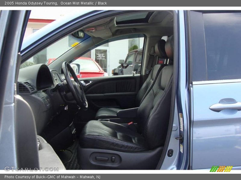 Ocean Mist Metallic / Black 2005 Honda Odyssey Touring
