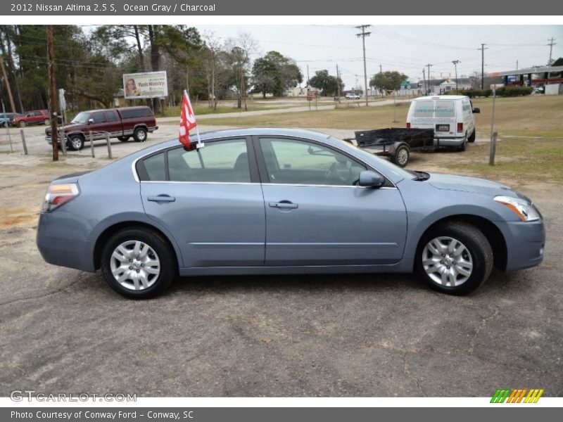 Ocean Gray / Charcoal 2012 Nissan Altima 2.5 S