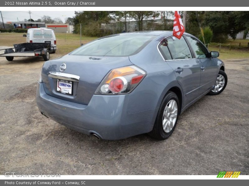 Ocean Gray / Charcoal 2012 Nissan Altima 2.5 S