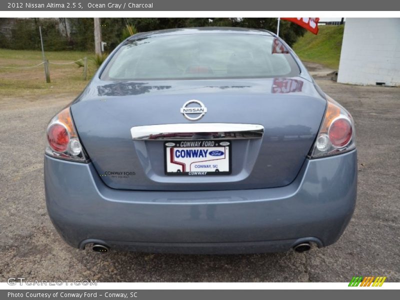 Ocean Gray / Charcoal 2012 Nissan Altima 2.5 S