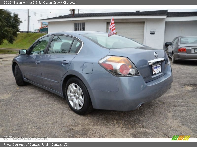 Ocean Gray / Charcoal 2012 Nissan Altima 2.5 S