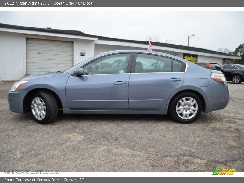 Ocean Gray / Charcoal 2012 Nissan Altima 2.5 S
