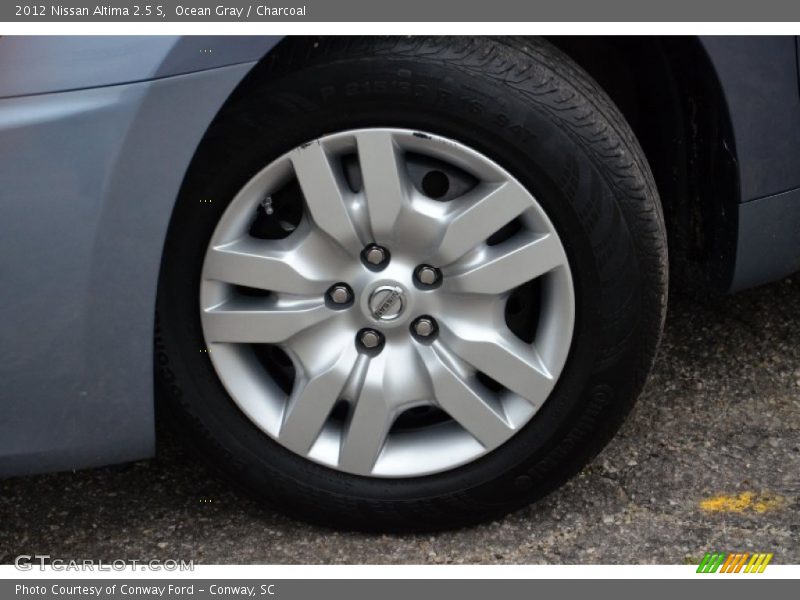 Ocean Gray / Charcoal 2012 Nissan Altima 2.5 S