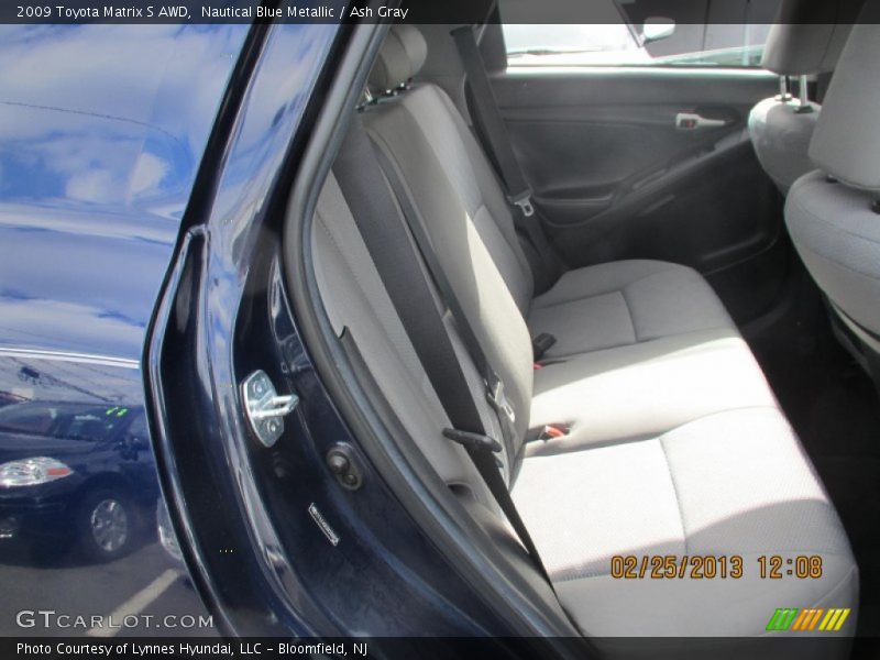 Nautical Blue Metallic / Ash Gray 2009 Toyota Matrix S AWD