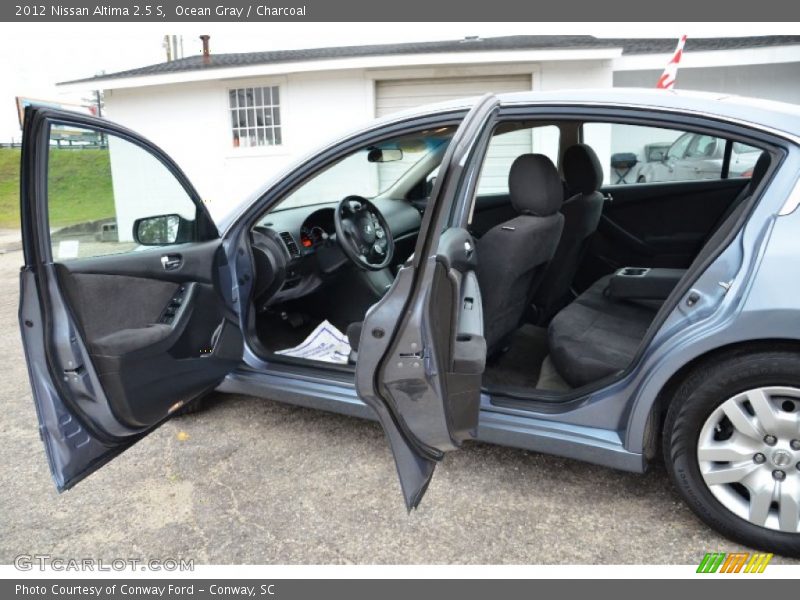 Ocean Gray / Charcoal 2012 Nissan Altima 2.5 S