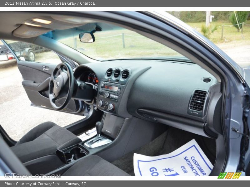 Ocean Gray / Charcoal 2012 Nissan Altima 2.5 S
