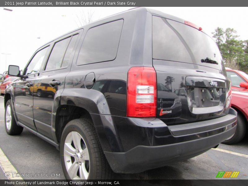 Brilliant Black Crystal Pearl / Dark Slate Gray 2011 Jeep Patriot Latitude