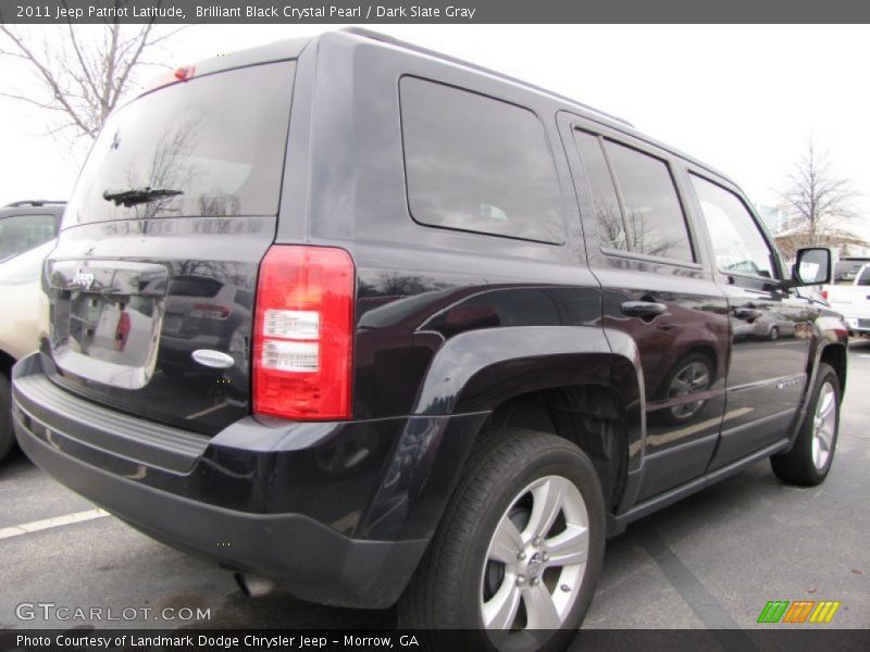 Brilliant Black Crystal Pearl / Dark Slate Gray 2011 Jeep Patriot Latitude