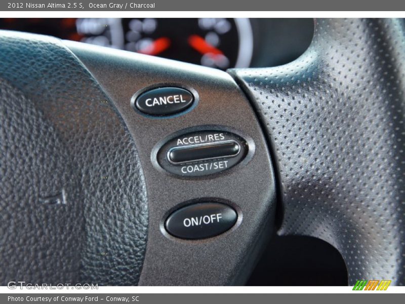 Ocean Gray / Charcoal 2012 Nissan Altima 2.5 S