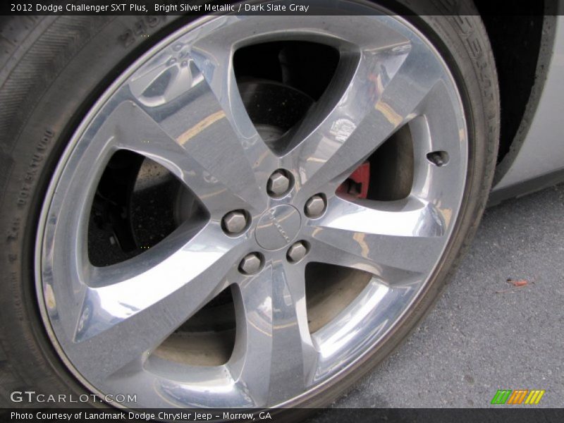 Bright Silver Metallic / Dark Slate Gray 2012 Dodge Challenger SXT Plus