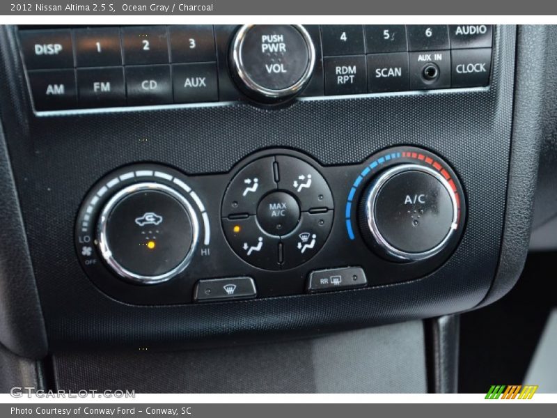Ocean Gray / Charcoal 2012 Nissan Altima 2.5 S
